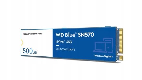 Dysk wewnętrzny SSD WD Blue SN570 NVMe 500 GB