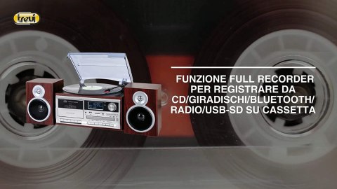 GRAMOFON TREVI TT 1072 CD DAB+ BLUETOOTH OKAZJA!