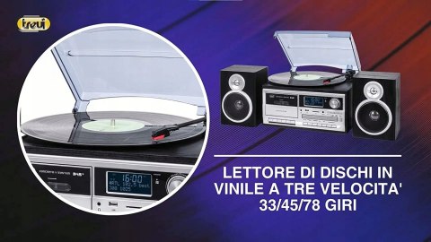 GRAMOFON TREVI TT 1072 CD DAB+ BLUETOOTH OKAZJA!
