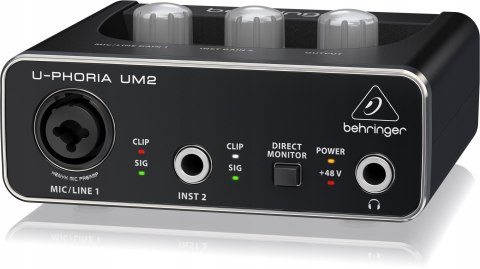 Interfejs audio Behringer U-Phoria UM2 NAJTANIEJ