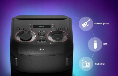 PRZENOŚNY GŁOŚNIK LG XBOOM RN5 300W BT DAB+ FM OKAZJA HIT! PRZENOŚNY GŁOŚNIK LG XBOOM RN5 300W BT DAB+ FM OKAZJA HIT!