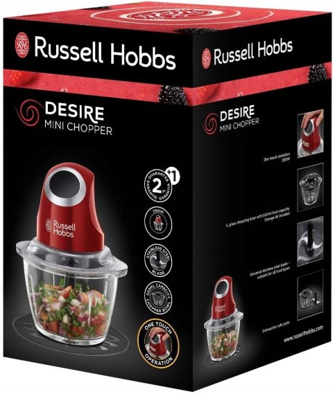 ROZDRABNIACZ RUSSELL HOBBS 24660-56 RED OKAZJA!