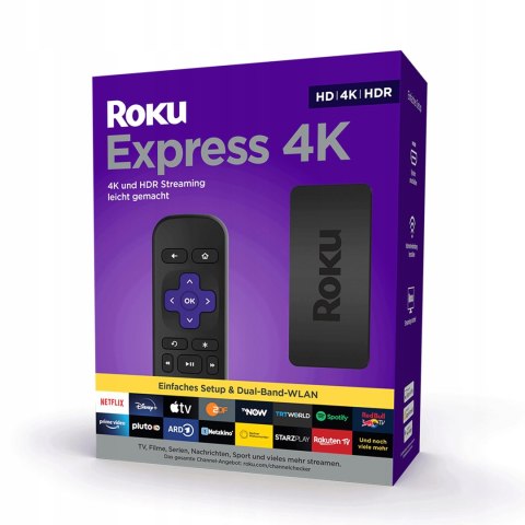 Roku Express 4K Odtwarzacz multimedialny