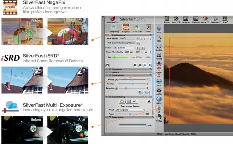 Skaner do filmów Plustek OpticFilm 8300I-SE 7200 dpi NOWY !