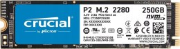 Dysk SSD Crucial P2 250GB M.2 NVMe CT250P2SSD8