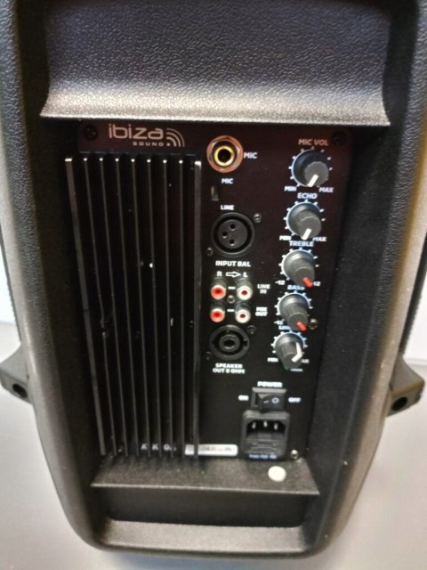 Kolumna Ibiza XTK10A 300 W czarny KOLUMNA AKTYWNA