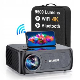 Projektor LCD WiMiUS k8 HD 4K -10000 LUM - 15000:1 - FULL HD WIFI BLUETOOTH