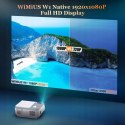 Projektor WiMiUS W1 5G WIFI 1080P 350 ANSI FULL HD 4K ZOOM 50% -ON KONKRET-