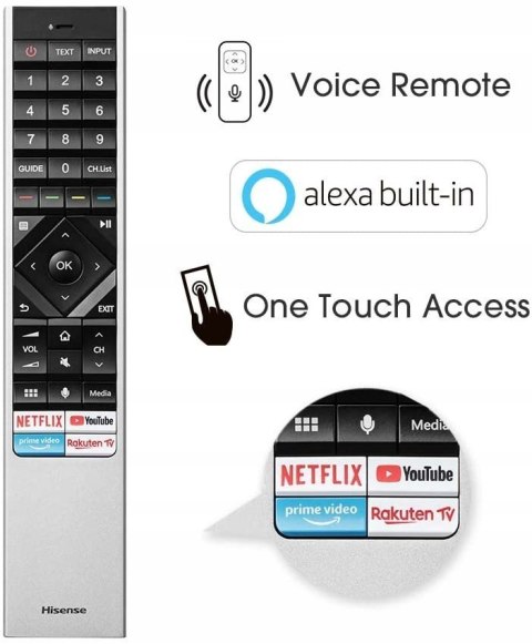 HISENSE 100L5F-B12 PROJEKTOR LASEROWY 4K NOWY Z EKRANEM W ZESTAWIE 100cali