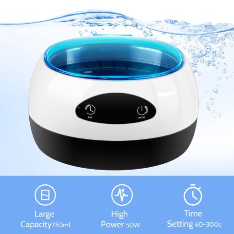 Myjka ultradźwiękowa 750 ml Hongm 50W 42KHz MEGA OKAZJA! NIE PRZEGAP