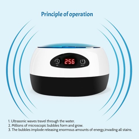 Myjka ultradźwiękowa 750 ml Hongm 50W 42KHz MEGA OKAZJA! NIE PRZEGAP