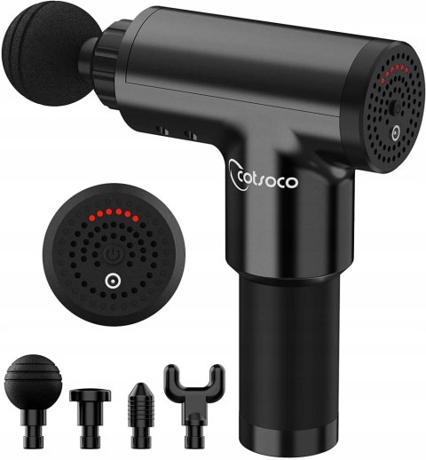 Pistolet do masażu mięśni Rybozen M679 czarny NAJTANIEJ! NIE PRZEGAP OKAZJI