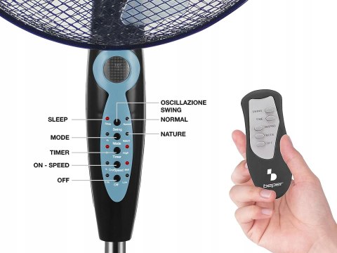 Wentylator podłogowy BEPER P206VEN131 czarny NIE PRZEGAP OKAZJI!