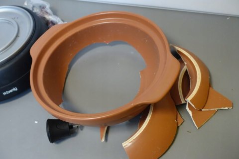 Wolnowar H.Koenig TAJ3 3 l beżowy/brązowy 300 W POTŁUCZONE NACZYNIE