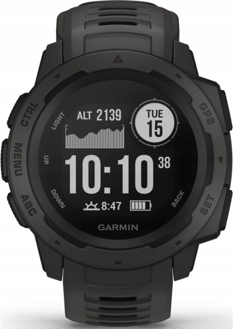 Zegarek sportowy Garmin Instinct Solar grafitowy MEGAHIT TO MTS