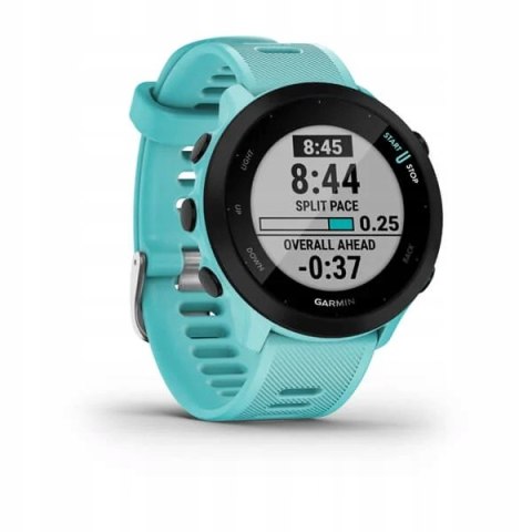 SMARTWATCH ZEGAREK SPORTOWY GARMIN Forerunner 55 Turkusowy- SPRAWDŹ OPIS -