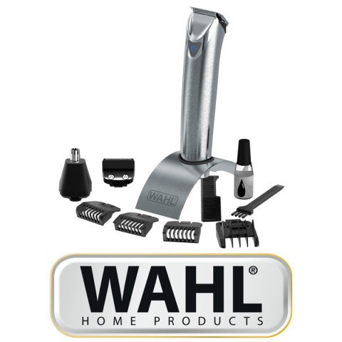 Trymer do włosów, zarostu, uszu, nosa i brwi Wahl 9818-116 Stainless Steel