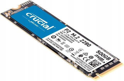 Dysk SSD Crucial P2 500GB M.2 NVMe GW FV MEGA HiT!