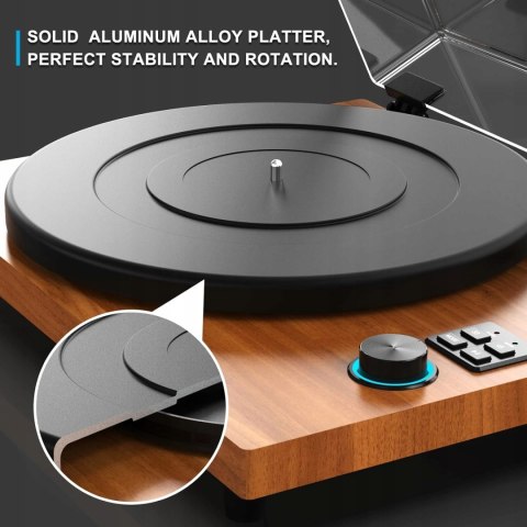 GRAMOFON DIGITNOW B10A BLUETOOTH WOOD OKAZJA!