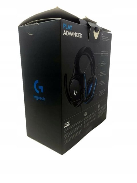 Słuchawki nauszne Logitech G432 Surround Sound Gaming ORYGINALNE