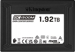 Dysk SSD Kingston DC1500M 1,92TB U.2 PCI-Express SEDC1500M/1920G