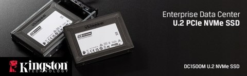 Dysk SSD Kingston DC1500M 1,92TB U.2 PCI-Express SEDC1500M/1920G