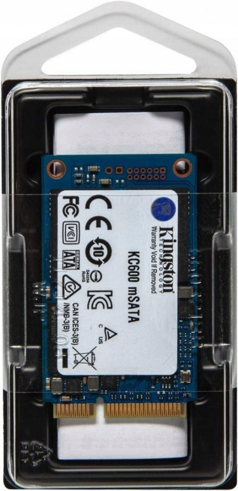 Dysk SSD Kingston SKC600MS/1024G 1TB mSATA
