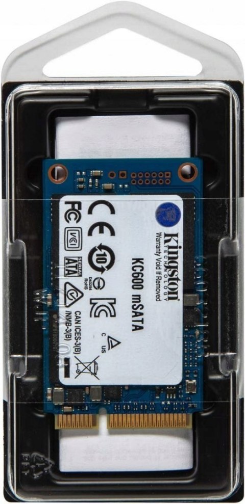 Dysk SSD Kingston SKC600MS/512G 512GB mSATA