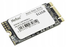 Dysk SSD Netac NT01N5N-512-N4X 512GB M.2 SATA