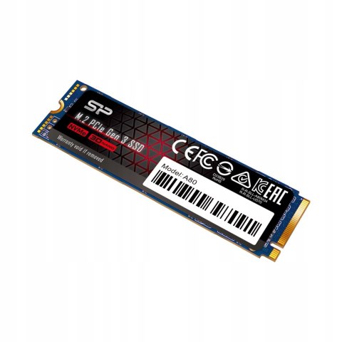 Dysk SSD Silicon Power A80 512GB M.2 PCIe P34A80