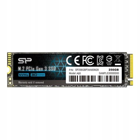 Dysk SSD Silicon Power P34A60 256GB M.2 PCIe