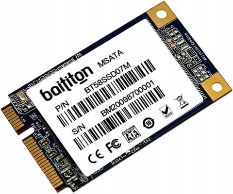 Dysk wewnętrzny SDD BAITITON MSATA III 256GB BT58SSD10M