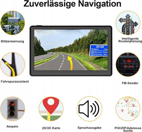 NAWIGACJA DEVICE FOR CAR TRUCK EUROPA UK TIR SAMOCHÓD OKAZJA!