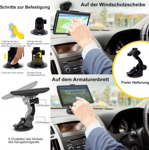 NAWIGACJA DEVICE FOR CAR TRUCK EUROPA UK TIR SAMOCHÓD OKAZJA!