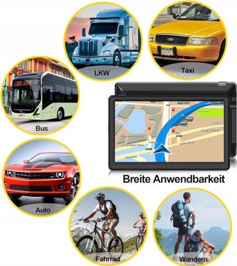 NAWIGACJA DEVICE FOR CAR TRUCK EUROPA UK TIR SAMOCHÓD OKAZJA!