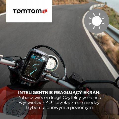 NAWIGACJA MOTOCYKLOWA TOMTOM RIDER 500 EUROPA HIT!