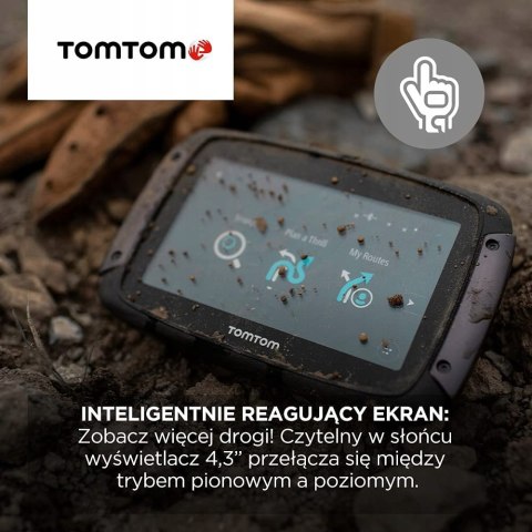 NAWIGACJA MOTOCYKLOWA TOMTOM RIDER 500 EUROPA HIT!