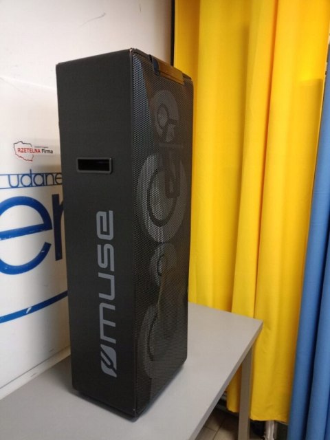 PRZENOŚNY GŁOŚNIK MUSE M-1990 DJ 1000W BT USB AUX OKAZJA!