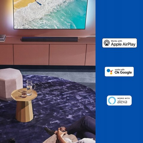 SOUNDBAR PHILIPS TAB8805/10 3.1 400W BT WIFI HIT! SOUNDBAR PHILIPS TAB8805/10 3.1 400W BT WIFI HIT!