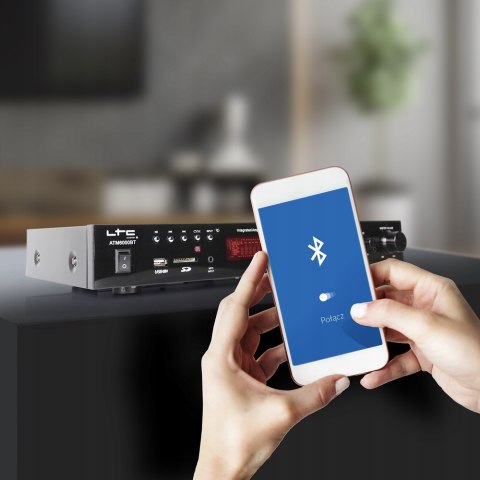 Wzmacniacz Hi-Fi 2x 50W ATM6000BT Ltc Audio Z FUNKCJĄ BLUETOOTH