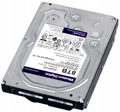 Dysk twardy Western Digital PURPLE 8TB WD82PURZ-85TEUY0
