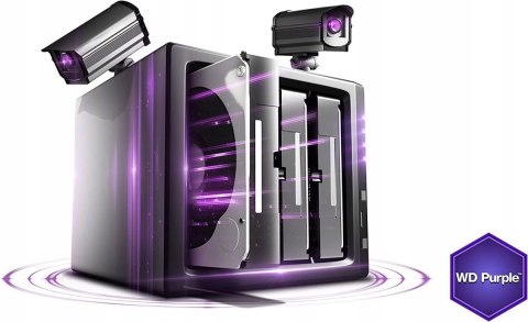 Dysk twardy Western Digital PURPLE 8TB WD82PURZ-85TEUY0