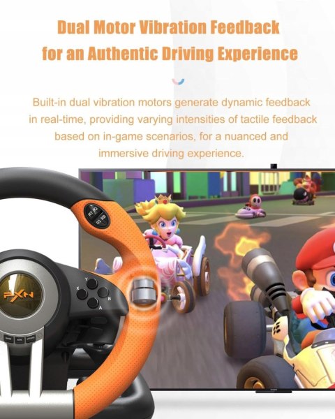 KIEROWNICA DO GIER PXN V3 PRO PC PS4 XBOX