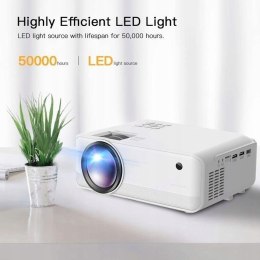 MINI Projektor RZUTNIK LED Apeman LC550 biały 6000 lm 3000:1