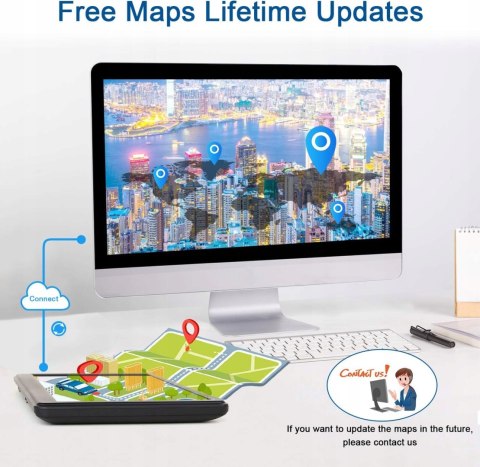 NAWIGACJA CIĘŻAROWA AOLESTAR Q11 7'' EUROPA TIR