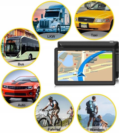 NAWIGACJA DEVICE FOR CAR TRUCK EUROPA UK TIR SAMOCHÓD OKAZJA!