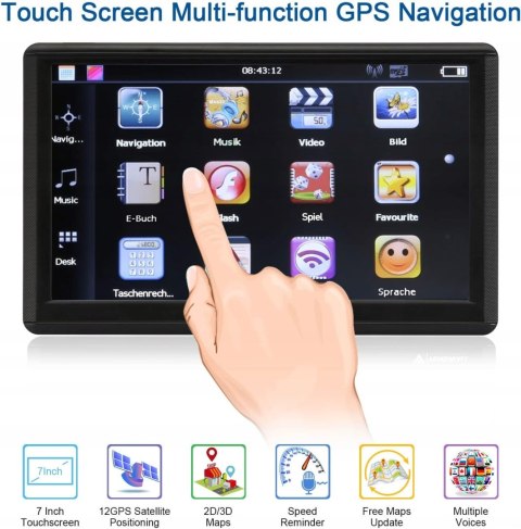 NAWIGACJA DO CIĘŻARÓWKI AOLESTAR Q10 7'' EUROPA TIR