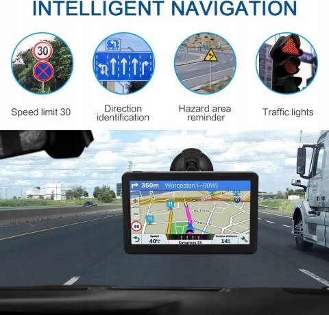 NAWIGACJA DO CIĘŻARÓWKI AOLESTAR Q10 7'' EUROPA TIR