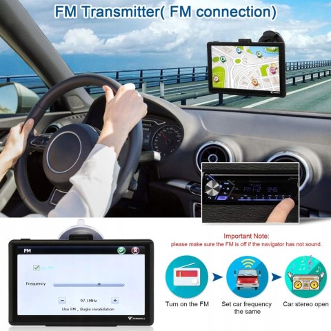 NAWIGACJA DO CIĘŻARÓWKI AOLESTAR Q10 7'' EUROPA TIR