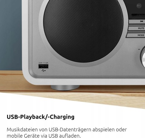 RADIO INTERNETOWE TECHNISAT DIGITRADIO 602 WIFI BT DAB WHITE